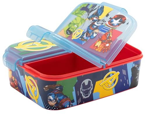 Los Avengers lunchlåda för barn med 3 fack