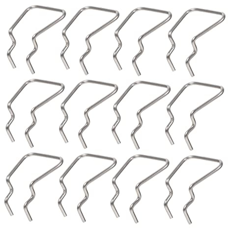 Garneck 12pcs Stainless Steel Peg Hook Tool Display Stand Pegboard Hooks for Workshop Storage Stainless Steel for Garage Organization