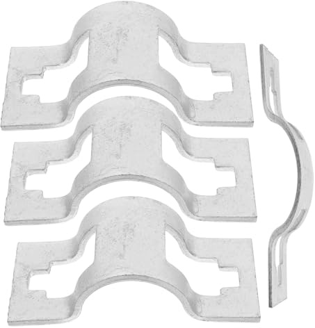 Tofficu 4pezzi Morsetto Per Traversa Per Impalcature in Accessori Per Ponteggi Design Doppia Aletta Per Connessione Stabile e
