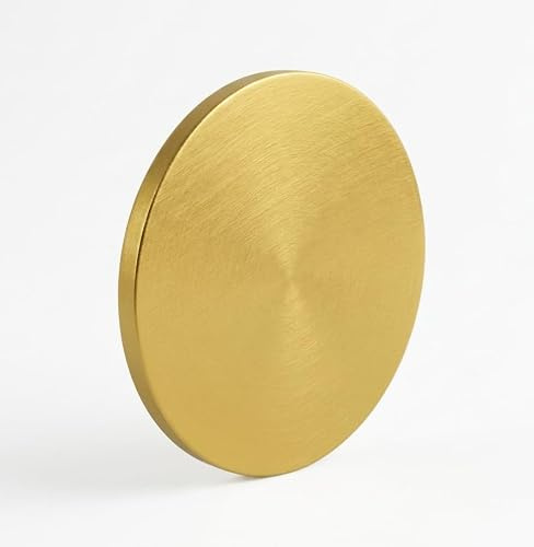 1 Support à Gâteau Rond- Ø 30 cm -Epaisseur 1,2 cm - Carton Réversible Doré & Blanc -Extra Solide - Grand Plateau à Gâteau XXL - Cake Board - Drum - pour Transport de Gâteau (1, 30)