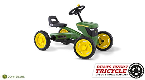 Berg 8715839057744 Gokart Buzzy John Deere | Kinderfahrzeug, Tretauto, Sicherheid und Stabilität, Kinderspielzeug geeignet für Kinder im Alter von 2-5 Jahren