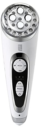 Lifetrons Anti Aging Massagegerät, Faltenentferner Gesichtsmassagegerät 6in1 Multifunktions Radiofrequenz,zur Hautverjüngung, Faltenentfernung& Gesichtshautstraffungtion, RP-100