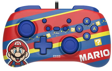 HORI Horipad Mini (Super Mario - Mario) Controller für Nintendo Switch - Offiziell Lizenziert