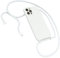EAZY CASE Premium Silikon Handykette kompatibel mit iPhone 12 Pro Handyhülle mit Umhängeband, Handykordel mit Schutzhülle, Silikonhülle, Hülle mit Band, Kette für Smartphone, Weiß