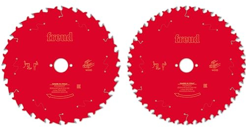 Freud PRO 2 Piece 250mm Circular Saw Blade Set 250mm Assorted Teeth 30mm