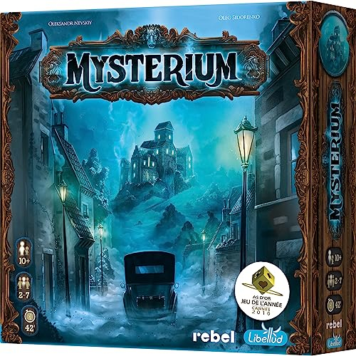Rebel | Mysterium (Polen) | Brettspiel | Für Kinder | Alter 10 + | 2+ Spieler | Spielzeit ca. 42 Min.