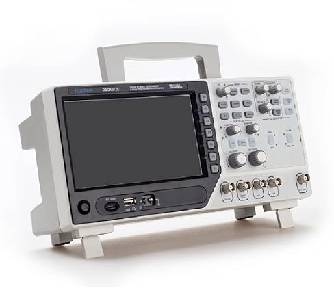 Hantek 4CH Bench Oscilloscope DOS4000B series Hantek DSO DSO4084B DSO4104B DSO4204B DSO4254B 4CH Oscilloscope 7 inch 64K color TFT(DSO4254B)