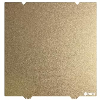 BCZAMD 3D Drucker Zubehör - 310 x 320 mm Druckplatte for K1 Max Druckbett: Doppelseitige Pulverbeschichtung Flexibles Federstahl-Baublech für Filament PLA PETG ABS CR-10S Pro Plattform