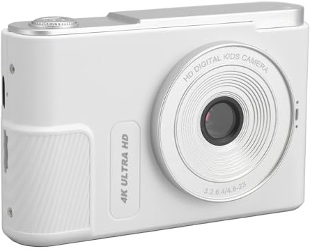 4K Digital Camera 48MP, 16 x Digital Zoom Digital Camera, Video Logging Camera, Portable Compact Cameras for Photography, CCD Smart Digital Camera, Auto Focus and Beauty