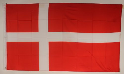 Flagge Fahne Dänemark 90x60 cm wetterfest und lichtecht für innen und aussen