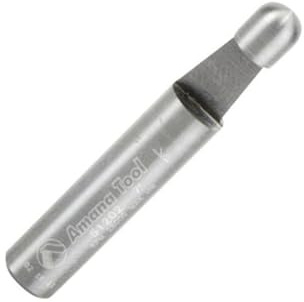 Amana Tool - 51202 Solid Carbide Panel Pilot Bevel Trim 7° x 1/4 Dia x 1/4 Inc