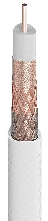 Televes 2141 – Cavo coassiale T100 Plus Bianco