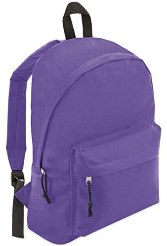 BLUECHOLON Zaino per bambini Ragazzo Ragazza Scuola Piccola. Zaino Uomo Donna 15L, viola, S