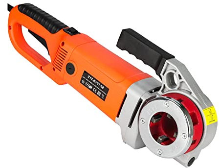 PAKLIF Filettatrice for Tubi elettrica Portatile Portatile da 2300 W Strumento for Filettatura di Tubi zincati a Piastra incernierata for Uso Domestico