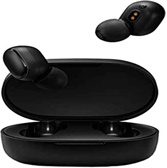 NK Redmi AIrdots Basic 2 Auriculares Inalámbricos, Bluetooth 5.0, Auriculares con Micrófono, Estuche de Carga Magnética de 300 mAh, Negro