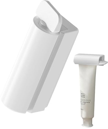 Toothpaste Tube Squeezer,Magnetic Tube Squeezer for Wall - Tube Roller Squeezer for Family Washroom Bathroom, Puts An End to Waste, Simple and Practical Teksome