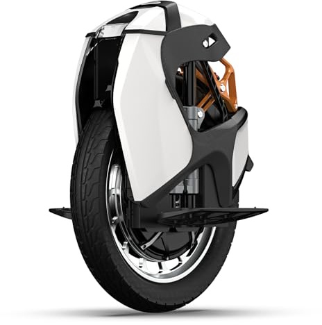 KINGSONG Monociclo Elettrico S18 Pro + bianca 1110Wh, Moteur 2200W, Autonomia fino a 80km, Velocità limitata 25km/h, Pneumatico 18,
