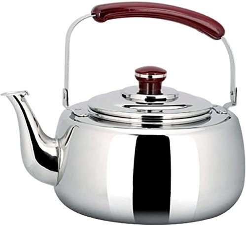 Théière pour cuisinière Bouilloire à thé sifflante Bouilloire en acier inoxydable Bouilloire à eau chaude Bouilloire Chauffe-eau Bouilloire Chaudière à eau Théière pour bouilloires à thé sur cuisiniè