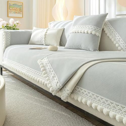 BohrenCL Sofa Überzug, Sofabezüge, Sofa Auflage, Sofabezug 1 2 3 4 Sitzer, Sofa Überwurf, Sofahusse, Sofadecken, Couchschoner Rutschfester, Sofaschutz, Sofa Schondecke