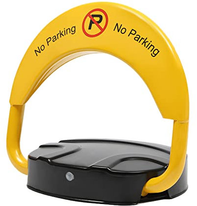 Parkplatzsperre Fernbedienung 6V Klappbar Parkpfosten Absperrpfosten Elektronische Private mit Alarmierte Werkzeug Antikollision 180° IP67