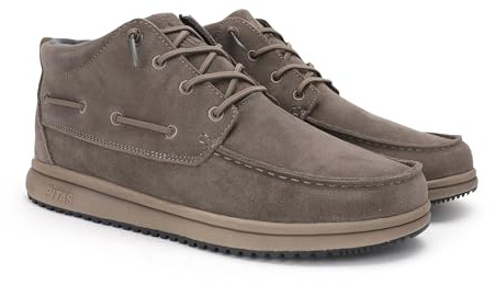 PITAS | TIMOR SUEDE | Botas Hombre Casual | Botín Serraje | Bota Urbana de Caña Baja | Mocasines | Náuticos de Invierno | Zapatillas Casual | Zapatos sin Cordones | Calzado Walkinpitas