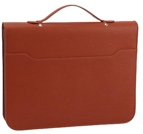 Yechiry Porte-Documents, Porte-Documents Professionnel avec Pochette pour Tablette 10,1 Pouces, Cahier 30 Feuilles et 10 Pochettes pour Dossiers, Organiseur de Documents