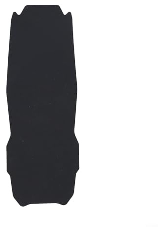 Adesivo protettivo per tubo obliquo per bicicletta, materiale in silicone per protezione telaio MTB, da colpi di roccia e usura, colore nero (E)