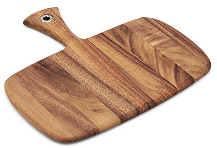 Ironwood Gourmet Small Rectangular Provencale Paddle Board, Acacia Wood