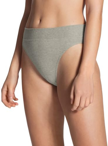 CALIDA Elastic Slip Damen, mit breitem Softbund, High Waist, natürlich atmungsaktive und weiche Single Jersey-Qualität