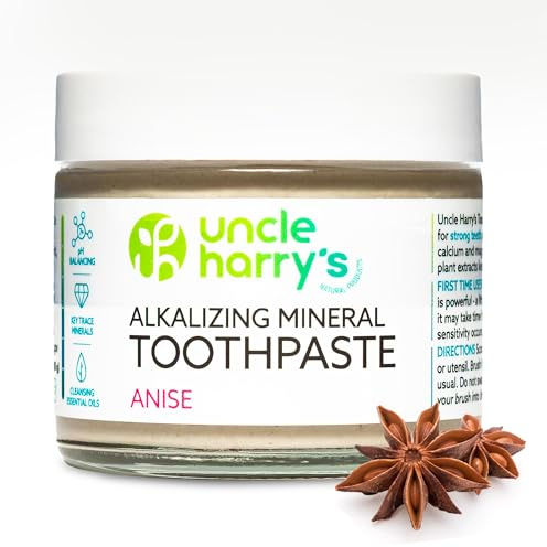 Uncle Harry's Fluoride Free Toothpaste Anise (3 oz Glas)