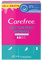 Carefree Cotton Feel Normal Fragancia Fresca Protegeslips (40 + 4 unidades), protegeslips absorbentes y transpirables sin fragancia, protege slips para todo tipo de braguitas