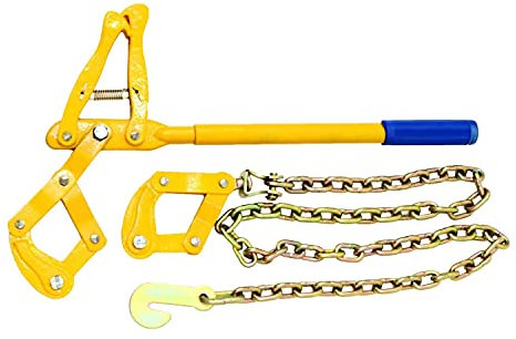 Oypla Chain Strainer Monkey Cattle Wire Fence Puller Stretcher Tensioner