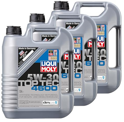 3x LIQUI MOLY 3756 Top Tec 4600 5W-30 Motoröl
