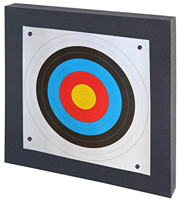 Set Zielscheibe bis 40 lbs - 60 x 60 cm mit Auflage und Scheibennägeln