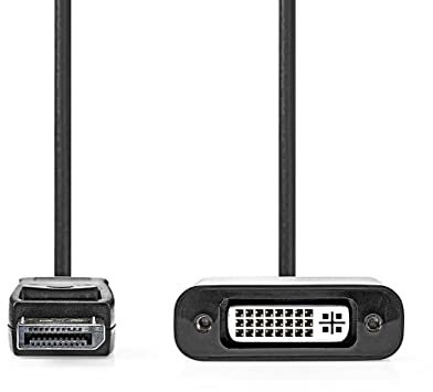 Nedis Cable DisplayPort - DVI Dis PlayPort Maschio - DVI-D He