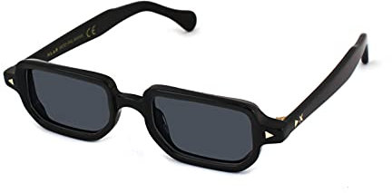 XLAB PALAWAN Occhiali da sole, 48mm, Nero/Fumo, Unisex