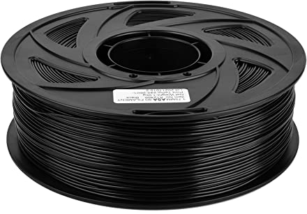 euroharry ASA Filament,3D Drucker Material 1.75mm,UV-Beständig Filament,Hitzebeständig Material 1KG,dadurch eignet es sich perfekt für Outdoor Anwendungen unter Sonnenlicht.(ASA,Schwarz)