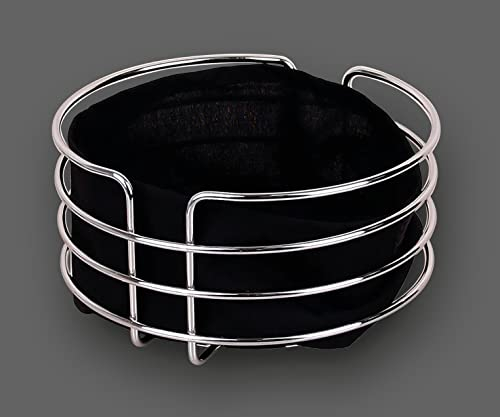 COFI 1453 Zellerfeld Trendmax Inox Boîte à Pain Sandwich Ekmeklik Rond - Argent