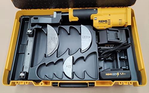 REMS Hydro Swing 22V INOX Set 15/18/22 Nr. 153419 Akku-Rohrbieger Biegemaschine