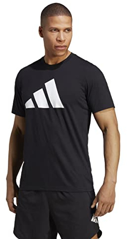 adidas Herren Train Essentials Feelready Logo Training T-Shirt T-Shirt (Short Sleeve)