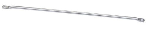 Pletscher Unisex – Erwachsene Gepäckträgerstrebe-03381860 Gepäckträgerstrebe, Silber, 365 mm