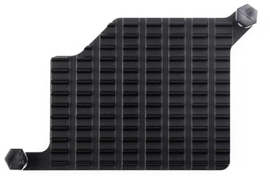 Waveshare Kühlkörper Kühler Aluminum Heatsink for Raspberry Pi 5, with Thermal Pads and Spring-Loaded Push Pins