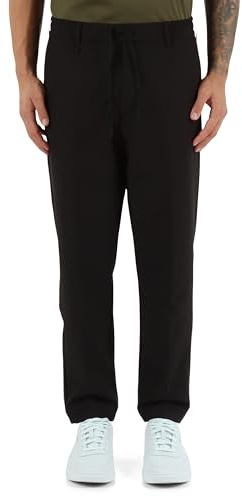 BOSS T_ Convert Pantalon Plat, Noir 1, 52 Hommes