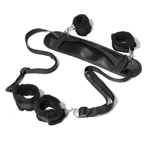 Bŏňďăġę Juego de ejercicios de yoga en cama negra