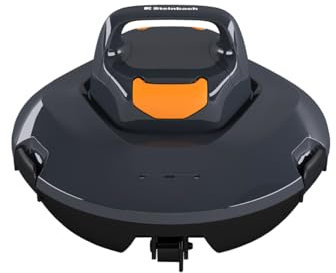 STEINBACH Poolrunner ONE RXB 150 – 061503Y – Kabelloser Bodensauger für Pools mit bis zu 15 m² Bodenfläche – Bis zu 110 Minuten Akkulaufzeit – Auch für Salzwasser geeignet