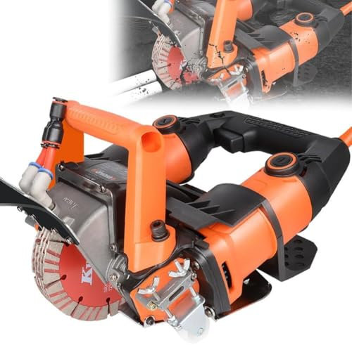 Personnalisez ce dont vous avez besoin : puissante machine à rainurer 5200 W avec lame de 140 mm pour une coupe de précision dans le marbre et le béton