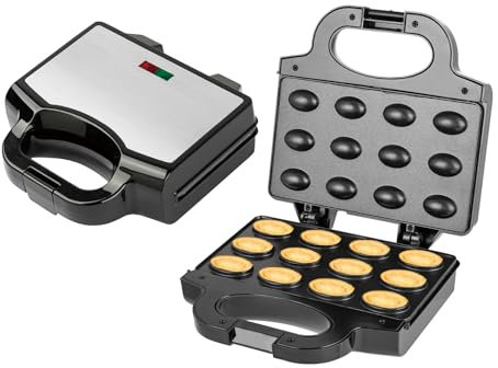 Máquina De Pastel Eléctrico De Nueces - Máquina De Galletas Surtida | Máquina Eléctrica Para Hornear Galletas Y Pasteles De Nueces,Herramienta De Horneado Con Pies Antideslizante Para