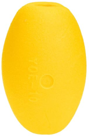 GATHINESS Bola Flotante de Pesca de Alta Densidad Eva, Color Amarillo, Ovalada 115x170x20 Mm, Flotador para Canoa y Barco, Accesorio de Aparejos de Pesca para Navegación y Natación