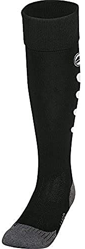 JAKO Unisex Stutzenstrumpf Roma, Schwarz, 39-42