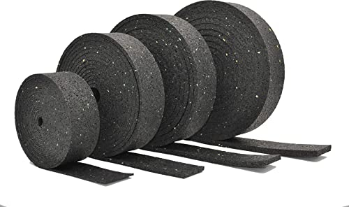 My Plast Rollo de almohadillas de patio – Rollo de goma resistente al agua para construcción de terrazas, 10.000 x 50 x 10 mm, 1 unidad